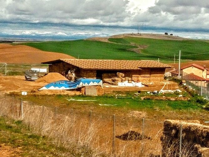 La construcción sorprendió a todos los vecinos de Fáfilas