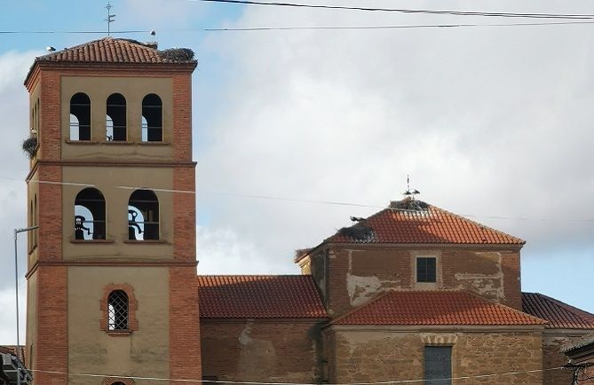 Mirando al cielo desde Villaquejida
