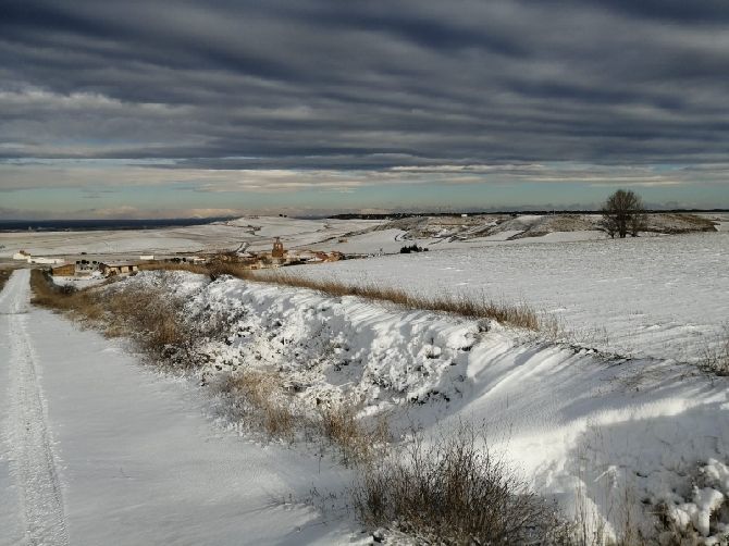 Nevada Filomena (enero 2021). Foto: Ren&eacute; Rodr&iacute;guez.