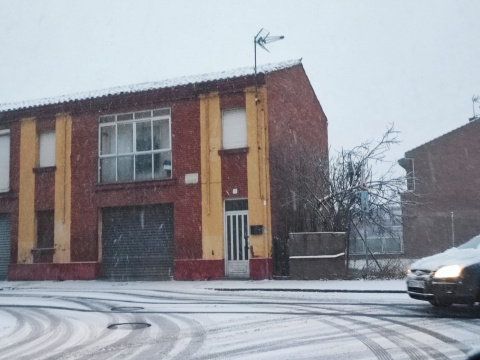 Nieve en Le&oacute;n