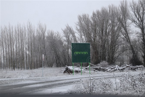 Entrada a Reviver nevada