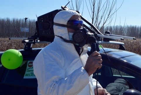 Momento de la lectura de los manifiestos