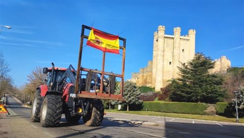 El campo leonés se despliega - Tractorada día 1, 31 de enero 2024