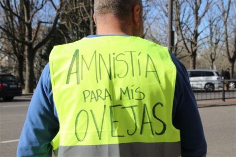 Las fotos de la tractorada de los 2.100 tractores