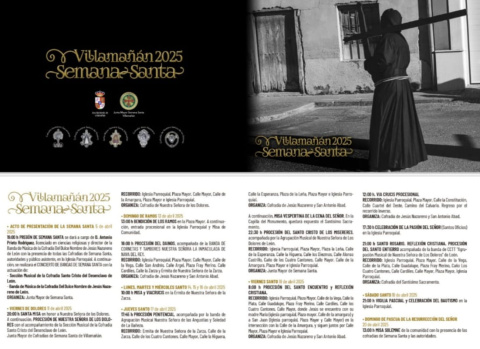 Programa Semana Santa Villamañán 2025