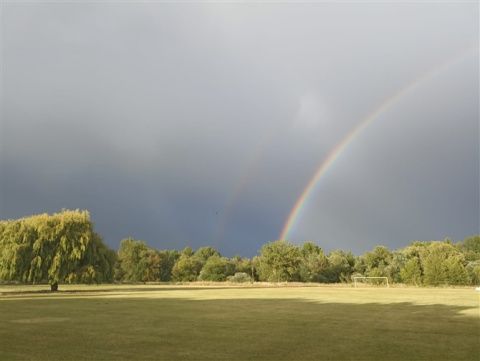 Arcoiris en Ardón. Foto: Rubén