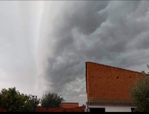 Agosto se despide con tormenta