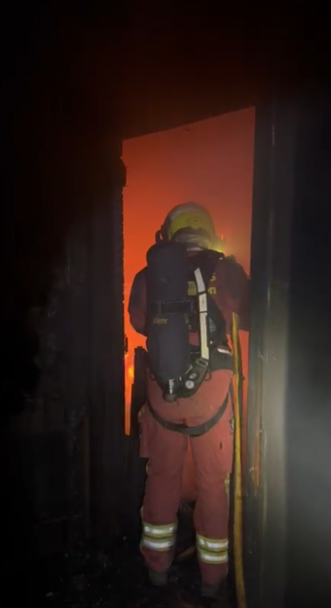 Foto: Bomberos del Ayuntamiento de León