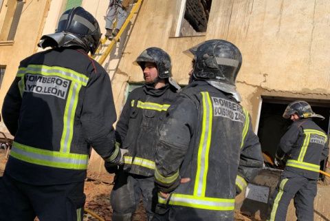 Foto: Bomberos Ayuntamiento de León